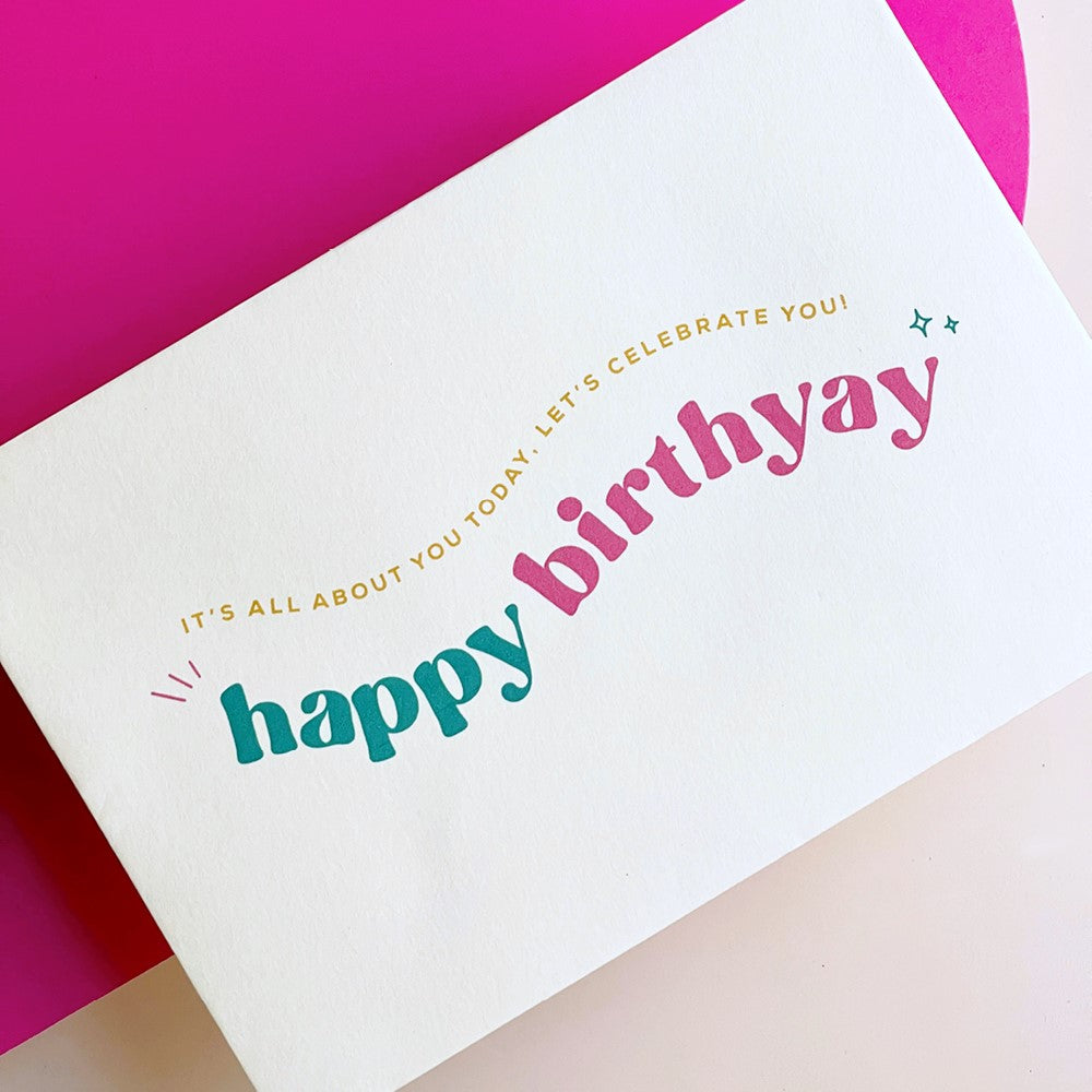 Happy BirthYAY - Gifting Envelope