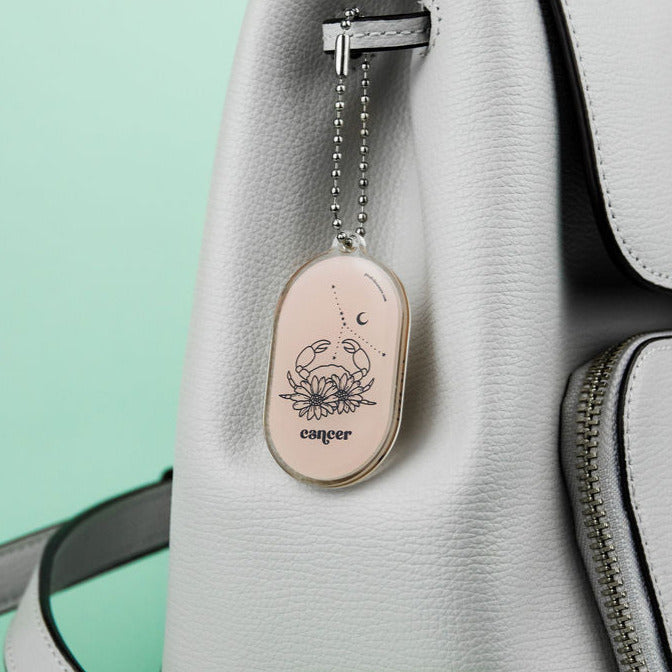 Cancer Horoscope, Star Sign - Key Ring, Bag Charm