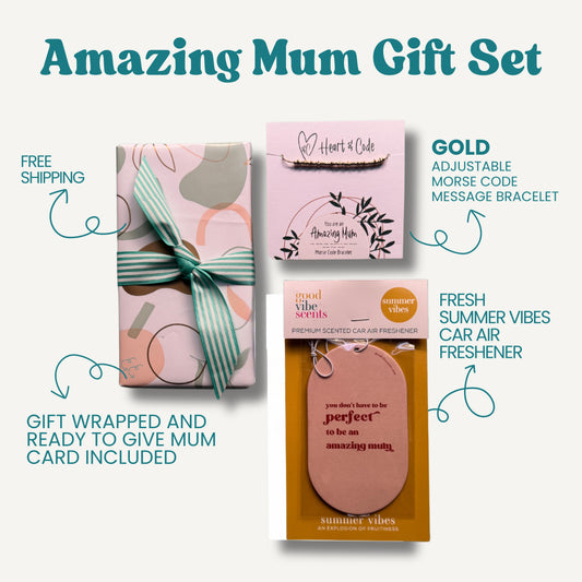 Amazing Mum Gift Set - Gold