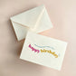Happy Birthday - Gifting Envelope