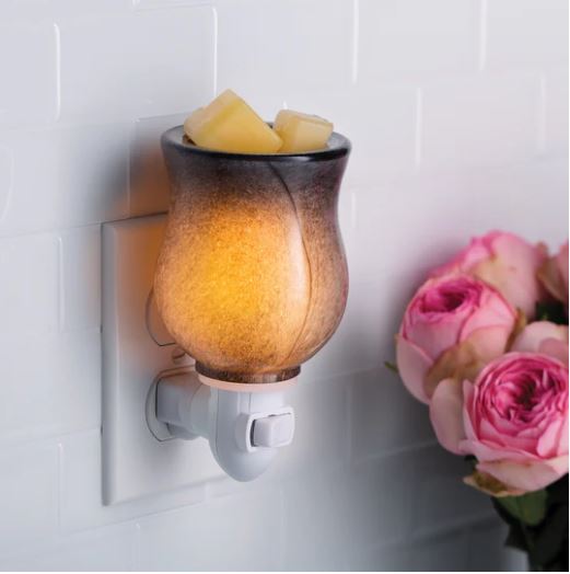 Obsidian Glass Electric Wall Scent Burner
