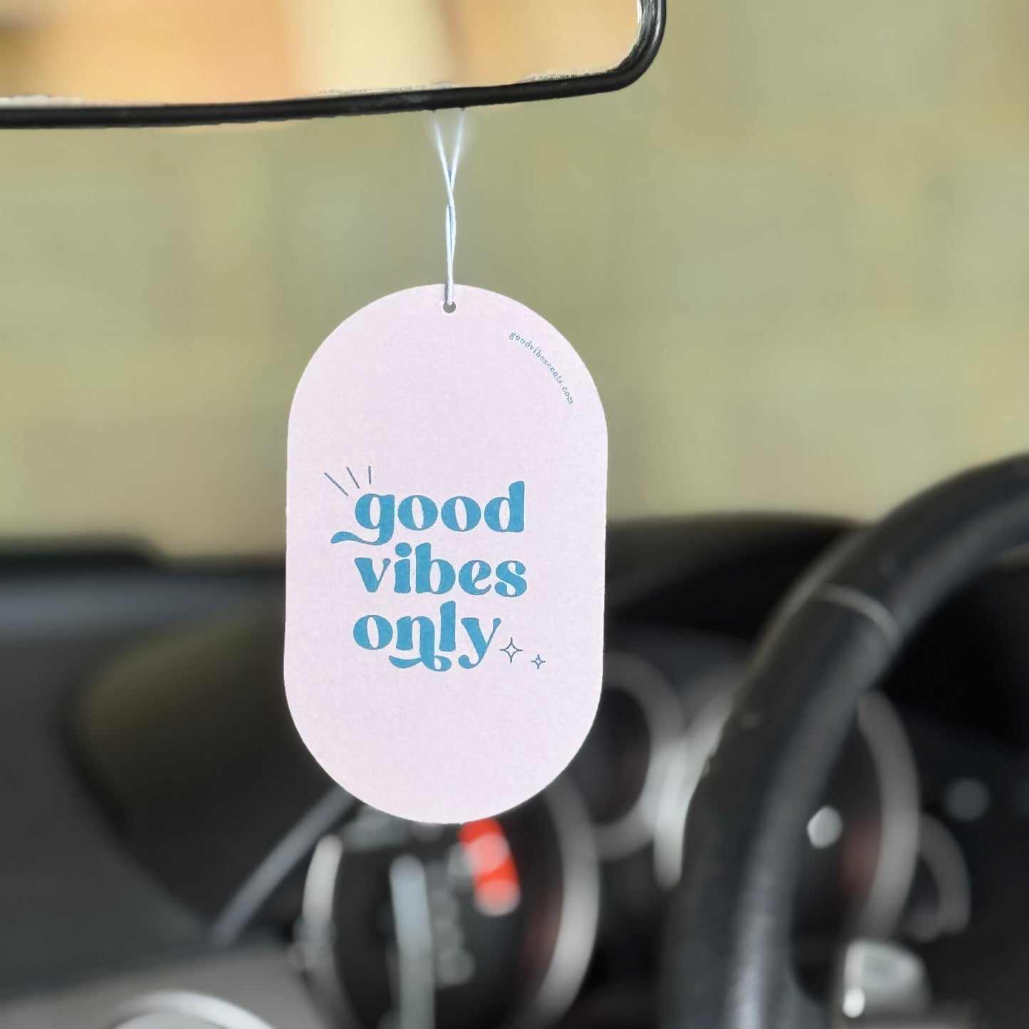 Good Vibes Only - Car Air Freshener