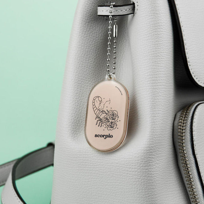 Scorpio Horoscope, Star Sign - Key Ring, Bag Charm