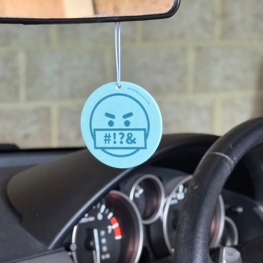 Swearing Emoji- Car Air Freshener